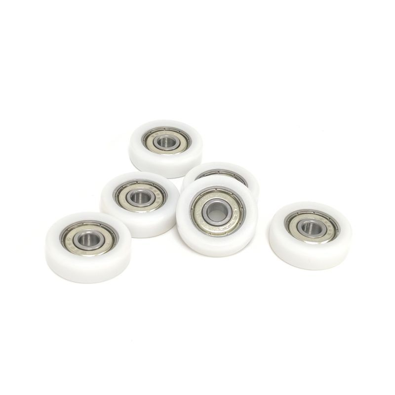 BS62626-8 Valkoinen muovipäällysteinen syvän uran kuulalaakeri